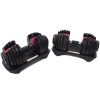 Adjustable Dumbbells 52.5Lbs (Pair 2X 24Kg)