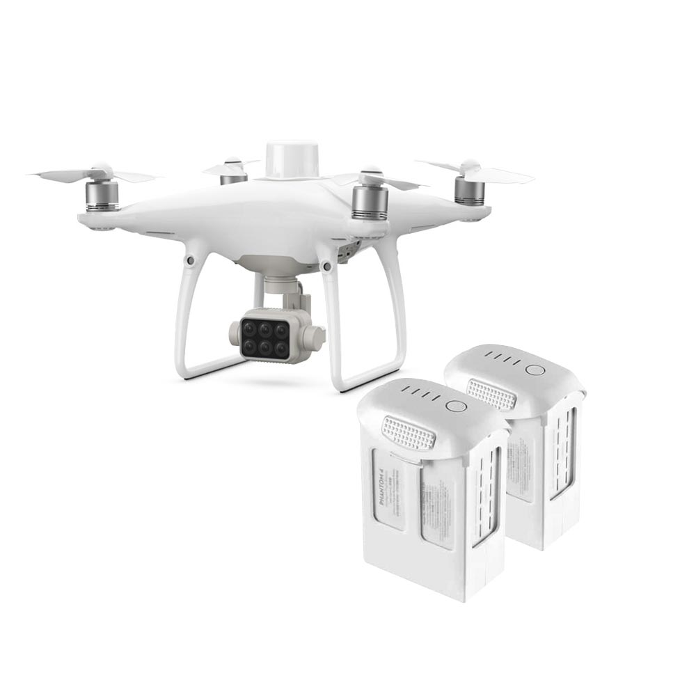 DJI Phantom 4 Multispectral Combo – Includes 4 x Batteries in total