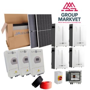 SunSynk 15k 3-Phase Hybrid System with 20kw lifepo4 backup System
