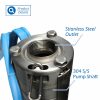 WBS 4" 2.2KW AC/DC Water&Resin Encapsulated Water Bore Pump 2200W 3HP 7.5m3 - Image 3