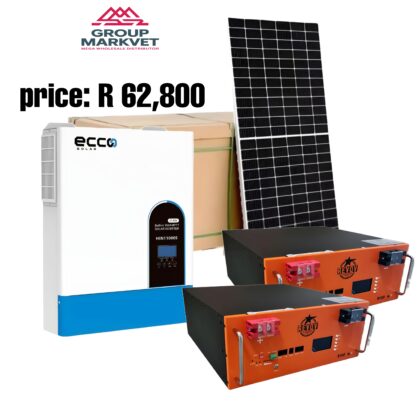 Ecco 11kw Hybrid Inverter with 10kw lifepo4 battery  full kit