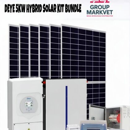 Deye 5kw Hybrid full kit bundle combo