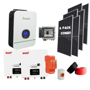 3KW HYBRID COMPLETE KIT WITH 5KW BACKUP BATTERY SYSTEM