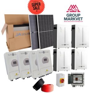 SunSynk 20kw 3Phase Hybrid System with 20kw lifepo4 backup System
