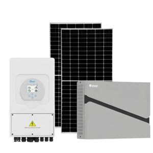 DEYE 5KW HYBRID SOLAR POWER KIT COMBO WITH SHOTO LIFEPO4 BATTERY