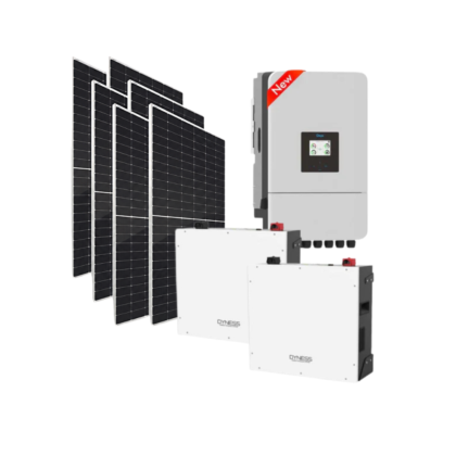 8KVA Deye Hybrid Inverter + 2x Dyness 5.12kWh Lithium Batteries + 6x 460W Tier 1 Bi-Facial Solar Panel Combo